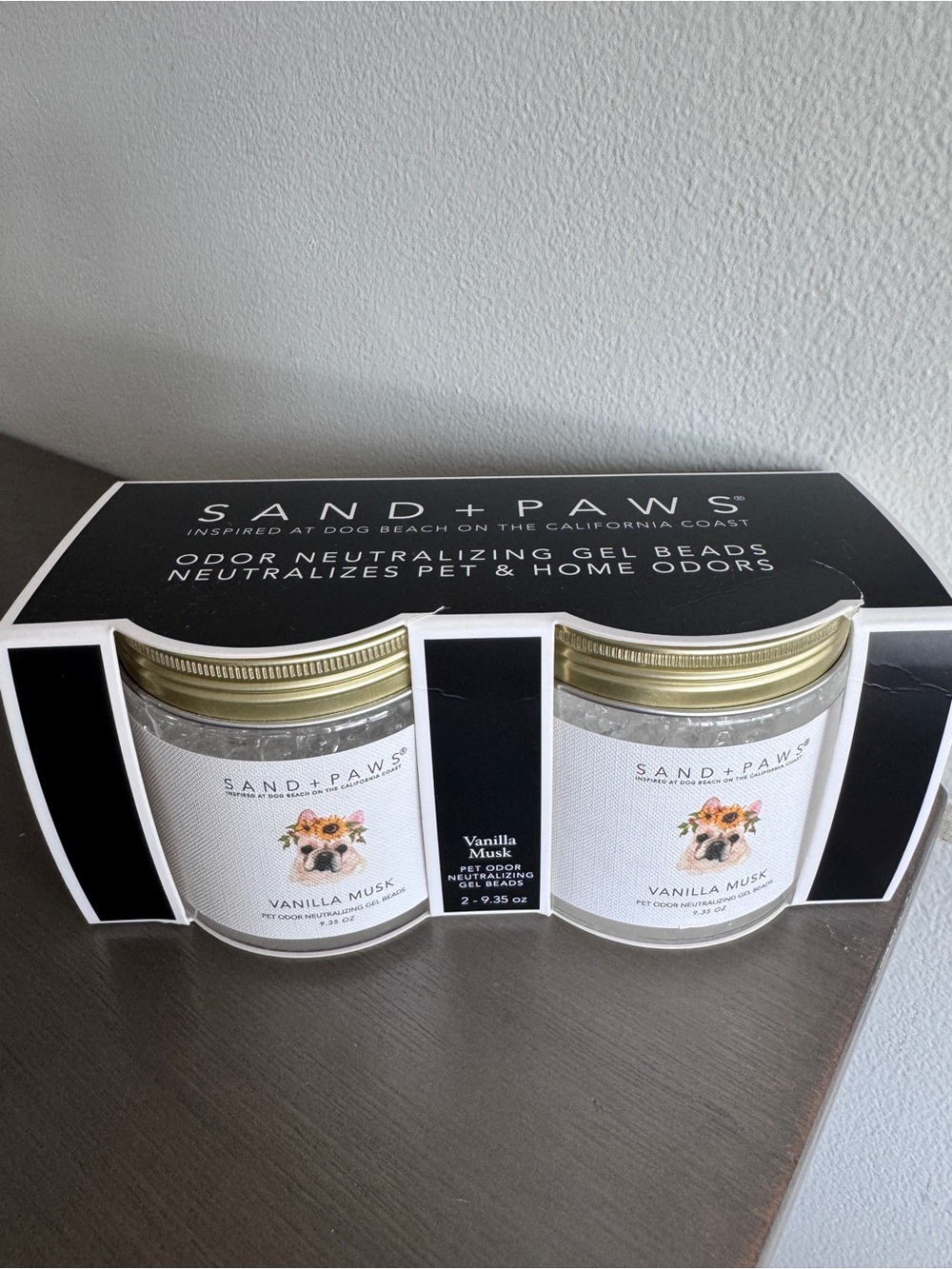 Sand + Paws Vanilla Musk Odor Neutralizing
Gel Beads - 2 Pack